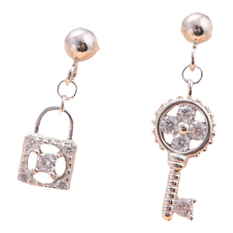 Attic Creations 21st Key & Lock Earrings made by Coes