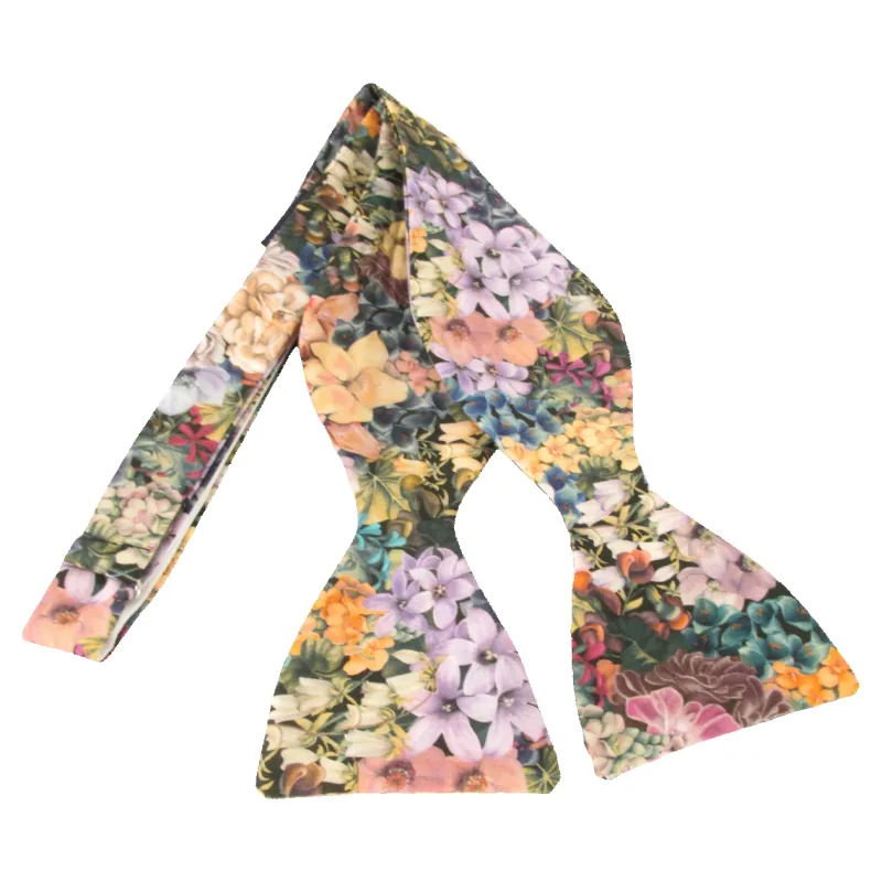 Van Buck Self Tie Bow Tie Made With Liberty Fabric sold by Coes