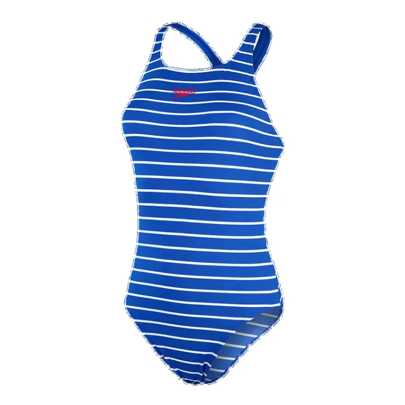 Speedo Endurance+ Printed Medallist Swimsuit sold by Coes