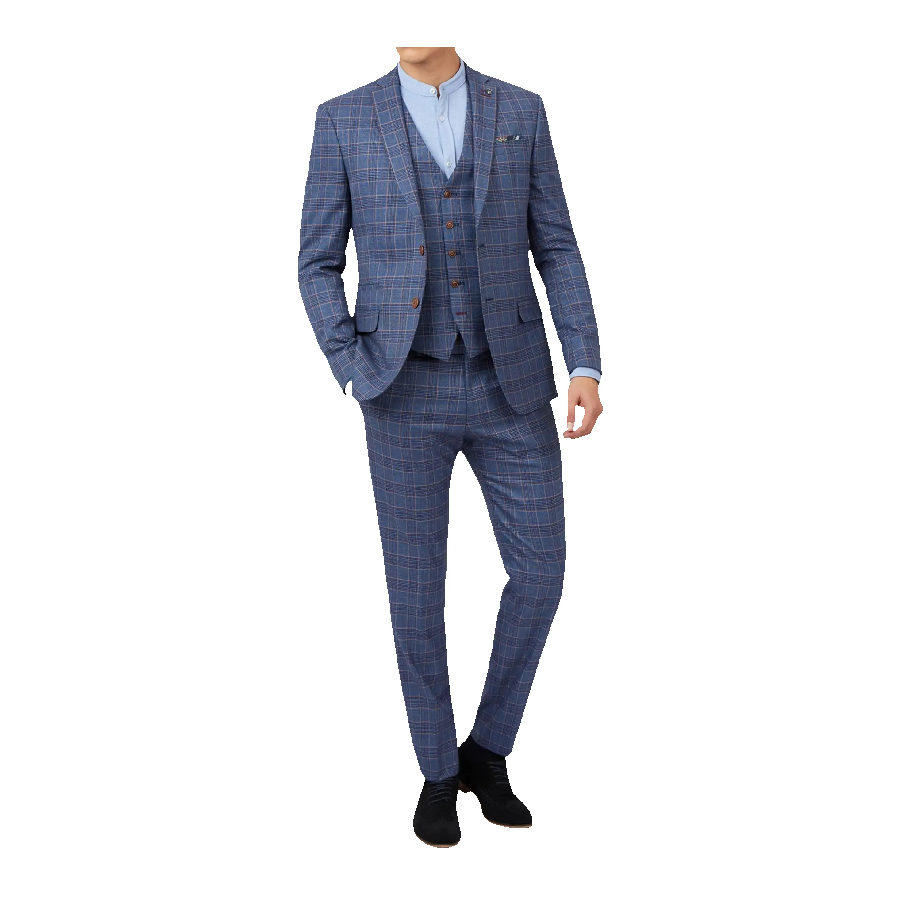 Antique Rogue Prince of Wales Three Piece Suit sold by Coes product image thumbnail 2