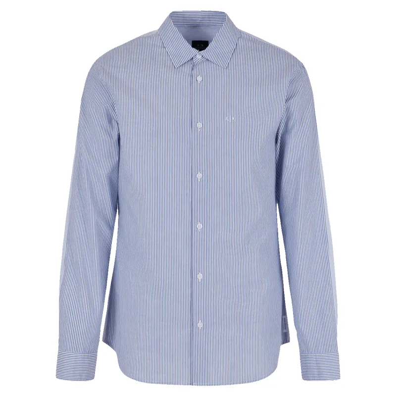 Armani Exchange Long Sleeve Striped Shirt sold by Coes