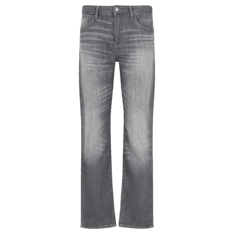 Armani Exchange Slim Fit Knitted Stretch Jeans in Grey sold by Coes