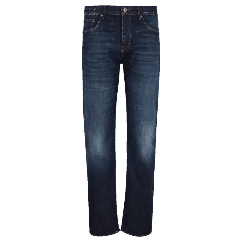 Armani Exchange Slim Fit Jeans in Midwash made by Armani Exchange