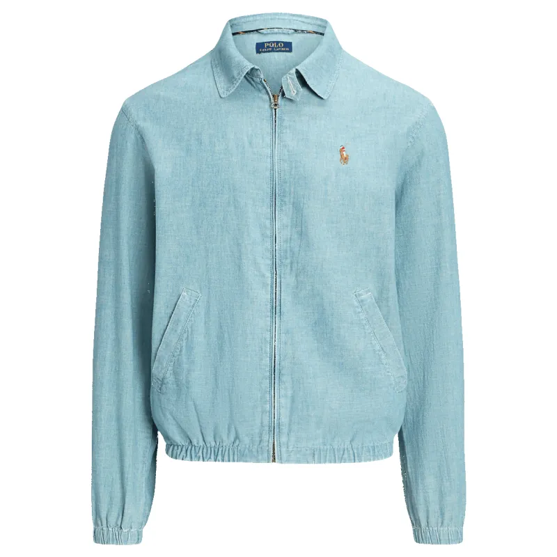 Polo Ralph Lauren Bayport Chambray Windbreaker Jacket sold by Coes