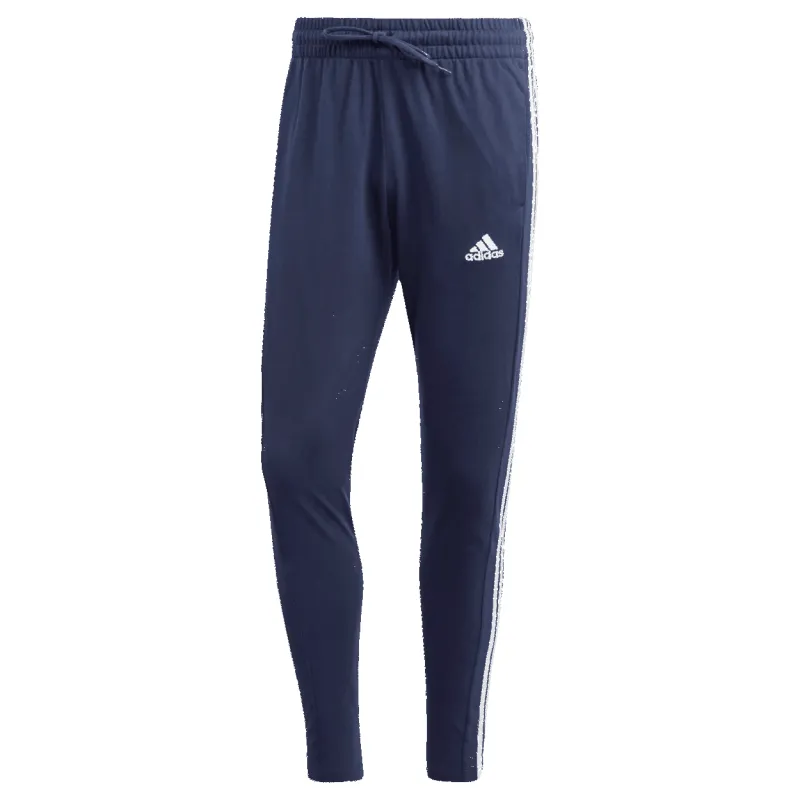Adidas 3-Stripes Essentials Single Jersey Tapered Open Hem Trousers sold by Coes
