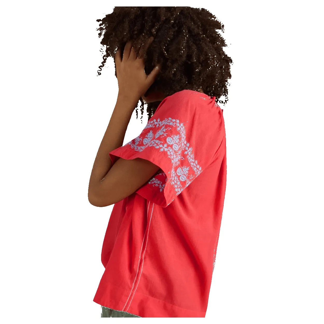 White Stuff Anna Cotton Embroidered Top sold by Coes product image thumbnail 3