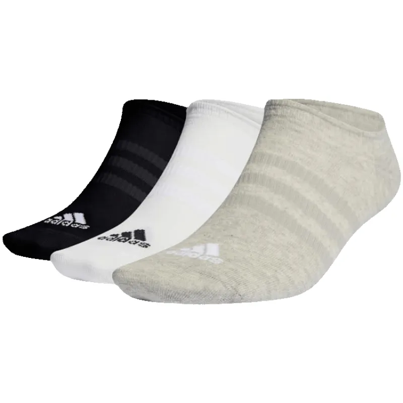 Adidas Thin and Light No-Show Three Pack of Socks sold by Coes