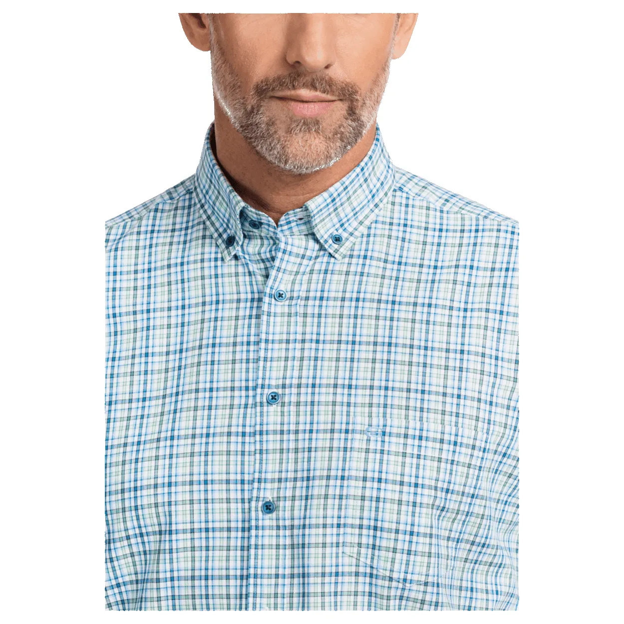 Giordano Short Sleeve Checked Shirt sold by Coes product image thumbnail 4