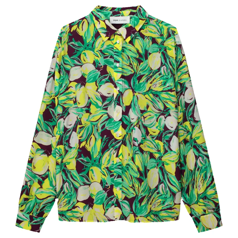 Pom Amsterdam Milly Lemon Tree Blouse sold by Coes