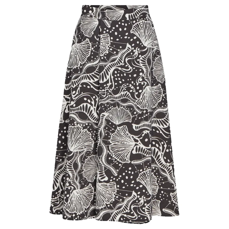 Object Jessa Printed Maxi Skirt sold by Coes