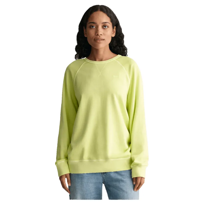 GANT Sun-faded Crew Neck Sweatshirt made by Gant