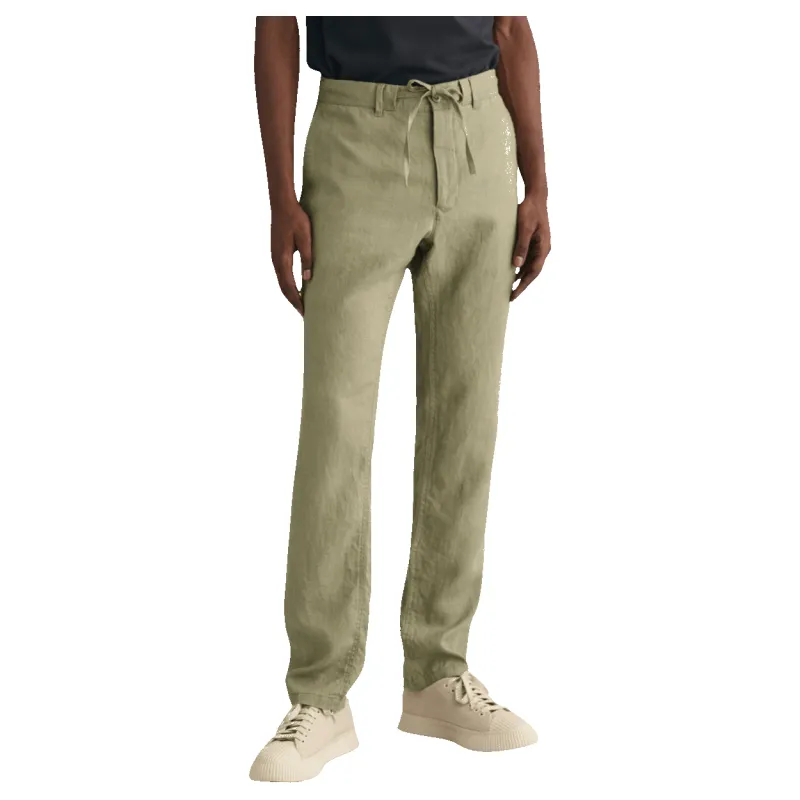 GANT Relaxed Linen Drawstring Trousers sold by Coes