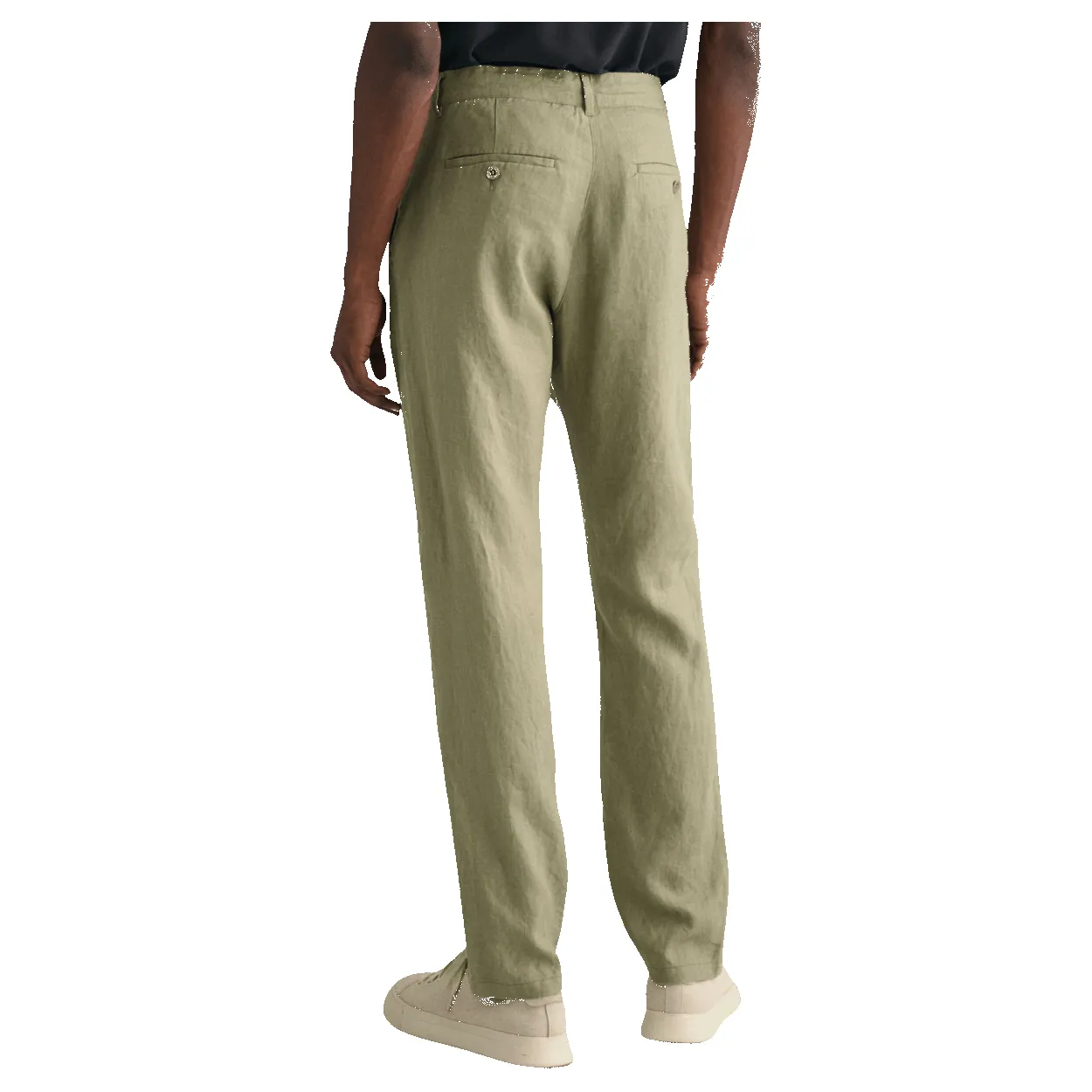 GANT Relaxed Linen Drawstring Trousers sold by Coes product image thumbnail 2