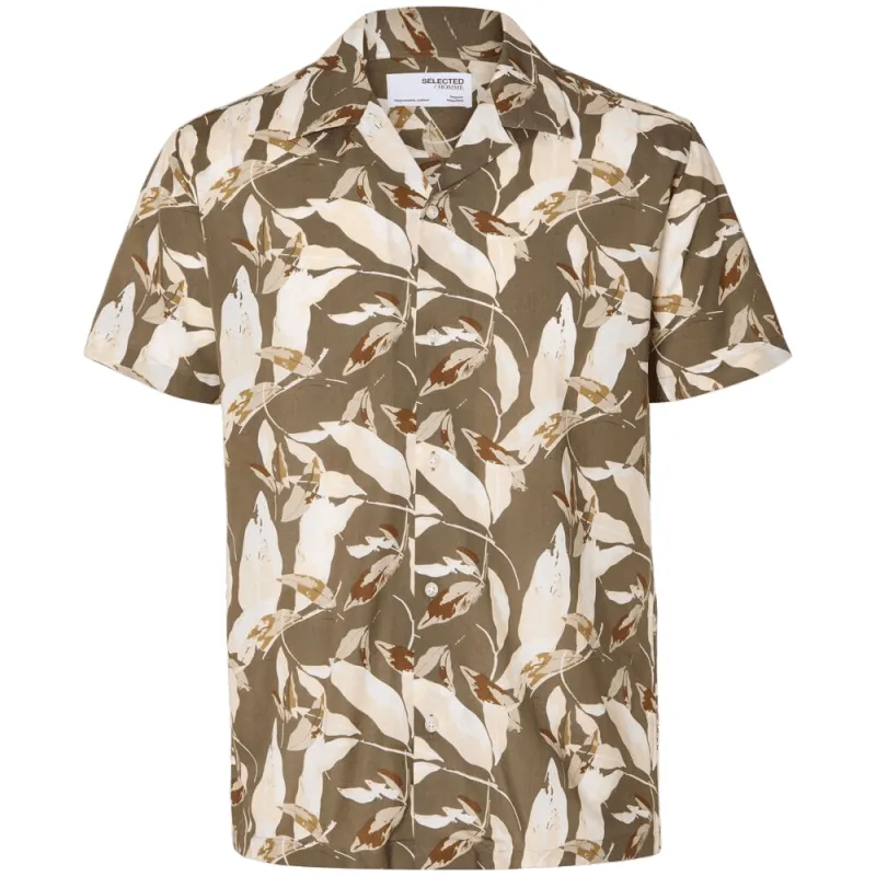 Selected Air Mix Short Sleeve Shirt sold by Coes