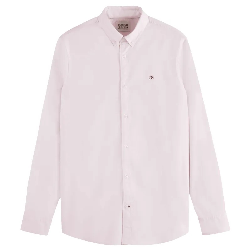 Scotch & Soda Essential Oxford Solid Shirt made by Coes
