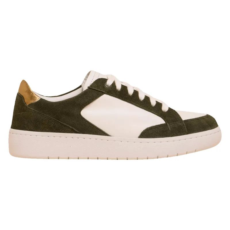 White Stuff Dahlia Leather Trainers made by Coes