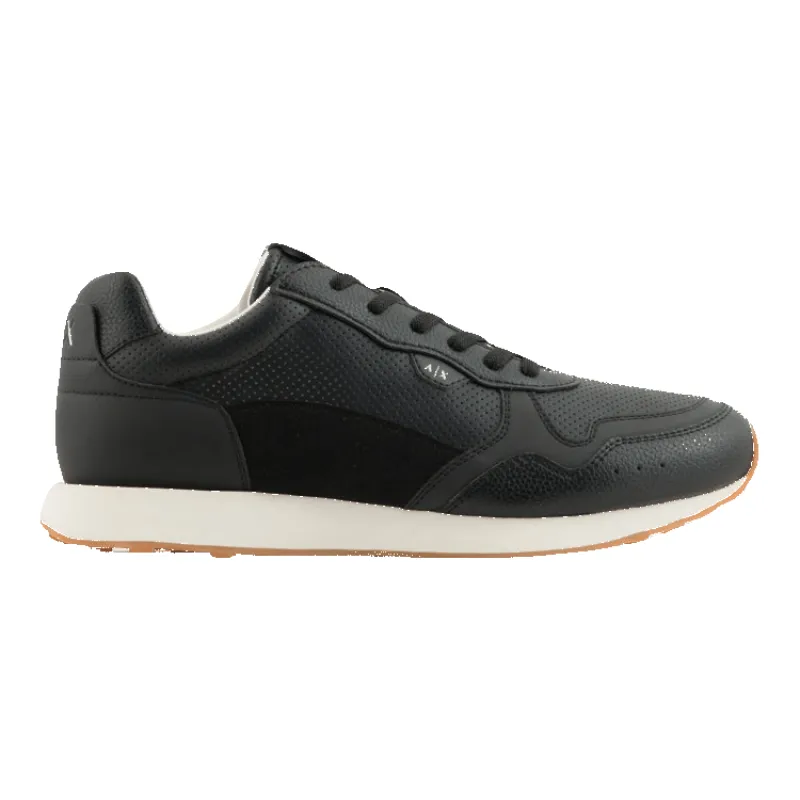 Armani Exchange Leather Sneaker Trainers sold by Coes