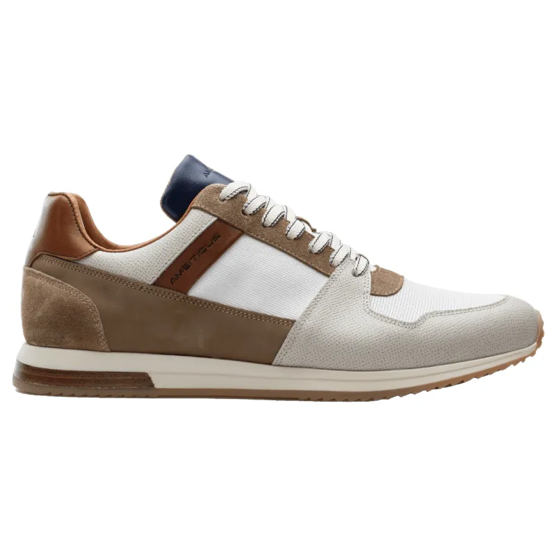 Ambitious Slow Leather Trainers sold by Coes