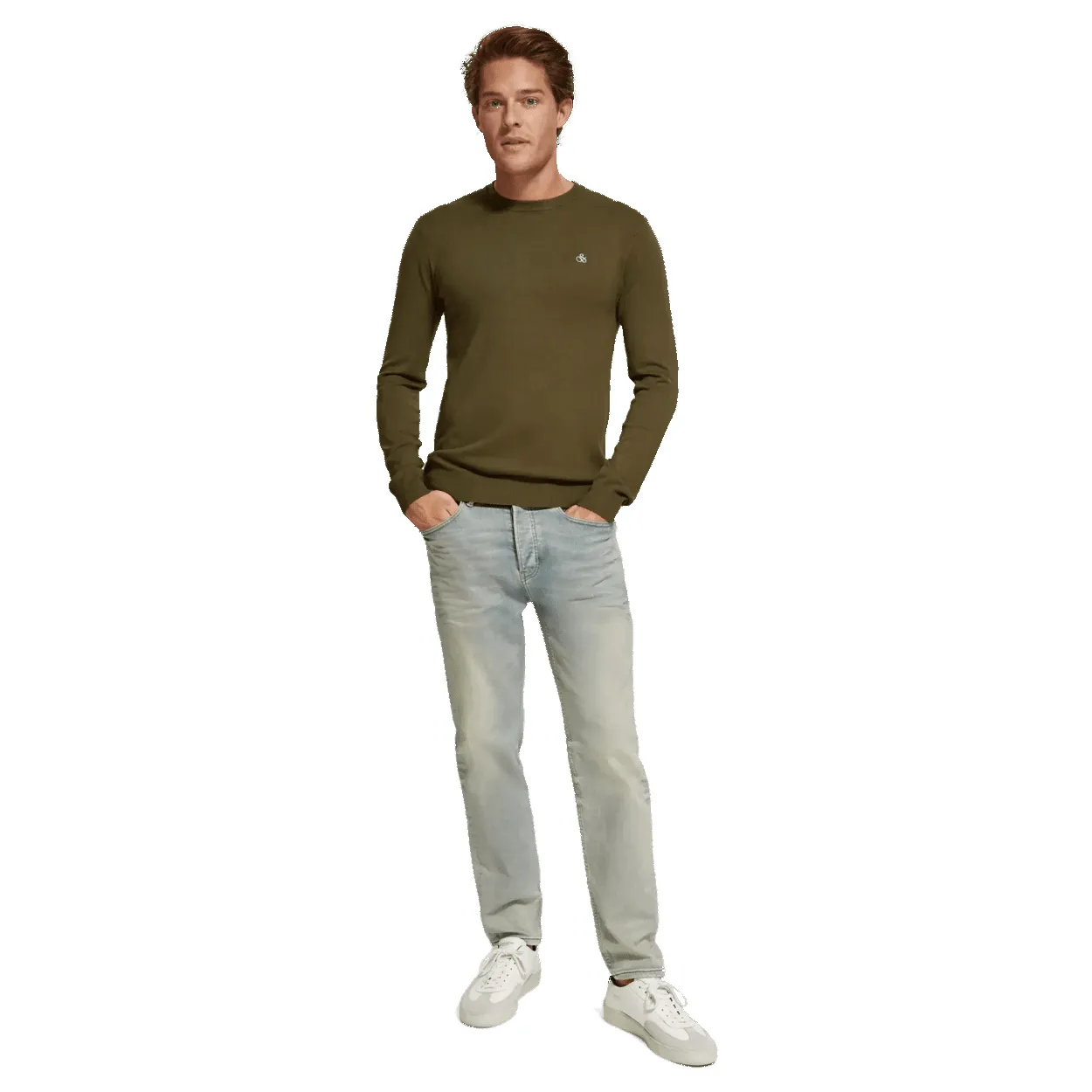 Scotch & Soda Essential Ecovero Pullover Crewneck sold by Coes product image thumbnail 3