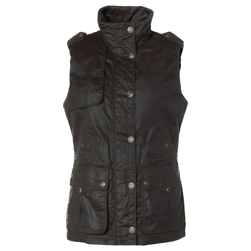 Holland Cooper Alma Wax Gilet sold by Coes