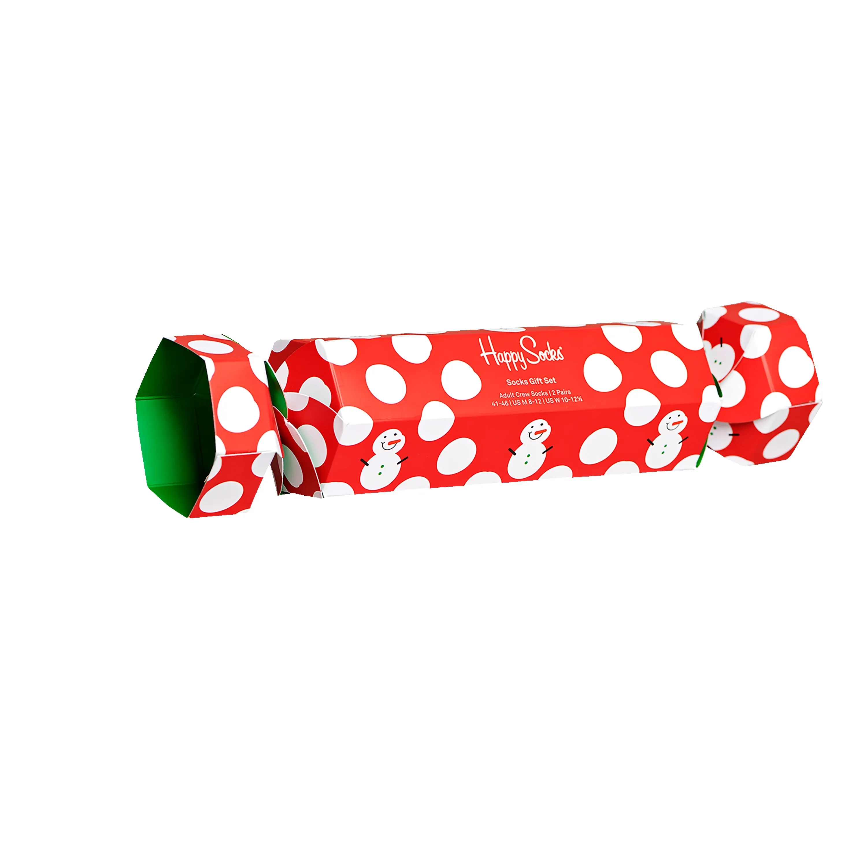 Happy Socks 2 Pack Big Dot Snowman Gift Set sold by Coes