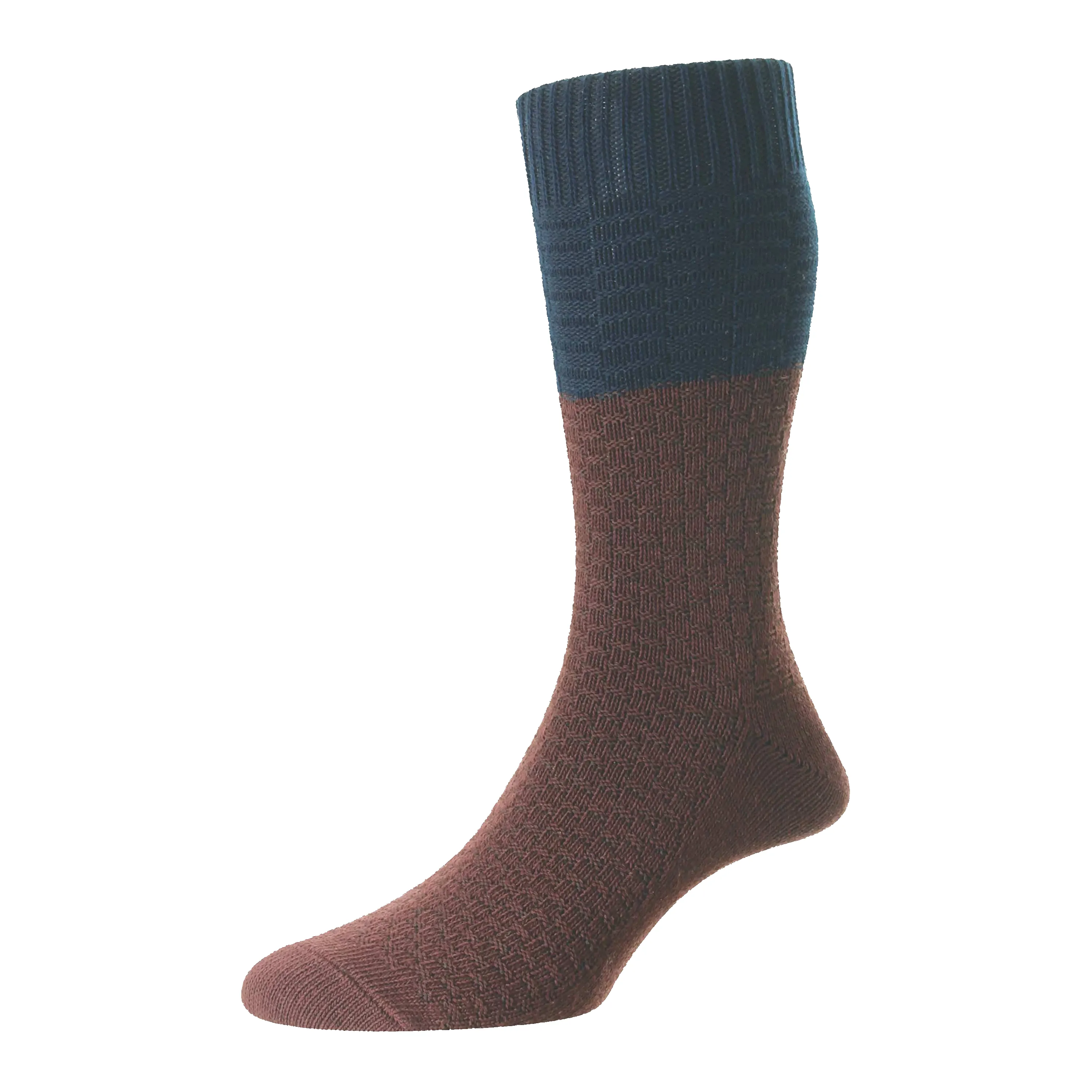 HJ Hall Cedar Chunky Cotton Socks sold by Coes