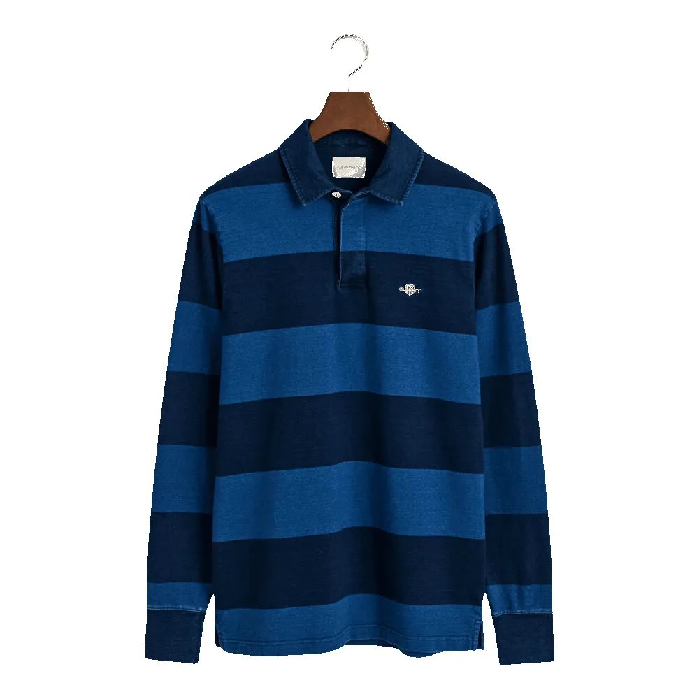 GANT Striped Long Sleeve Rugby Shirt sold by Coes product image thumbnail 5