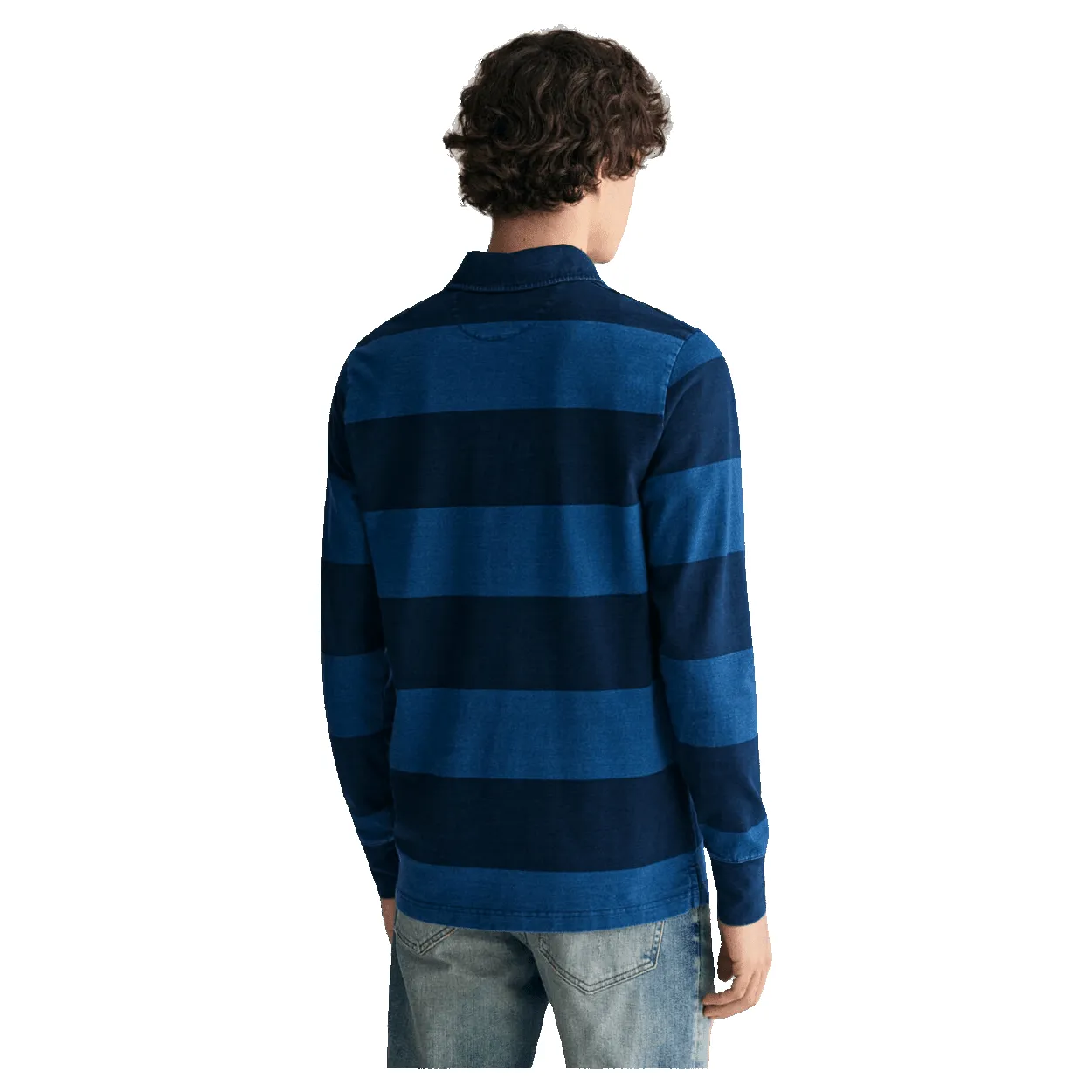 GANT Striped Long Sleeve Rugby Shirt sold by Coes product image thumbnail 2