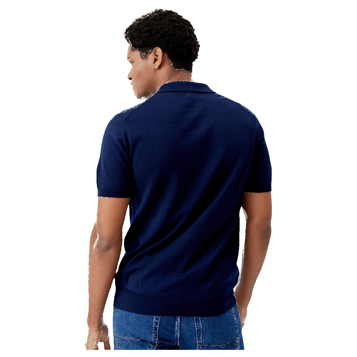 Oliver Sweeney Covehythe Plain Knitted Polo sold by Coes product image thumbnail 4