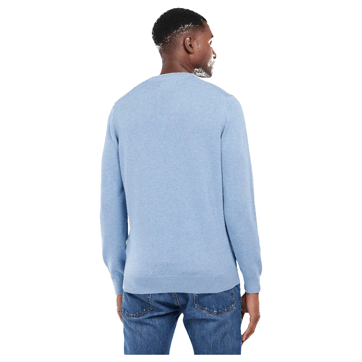 Barbour Pima Cotton Crew Neck Jumper sold by Coes product image thumbnail 3