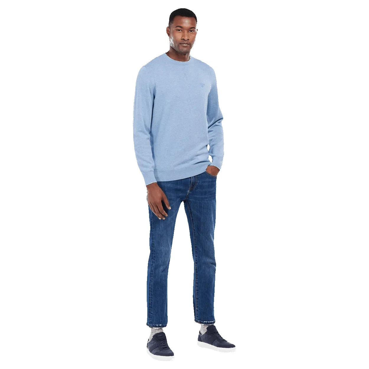 Barbour Pima Cotton Crew Neck Jumper sold by Coes product image thumbnail 4