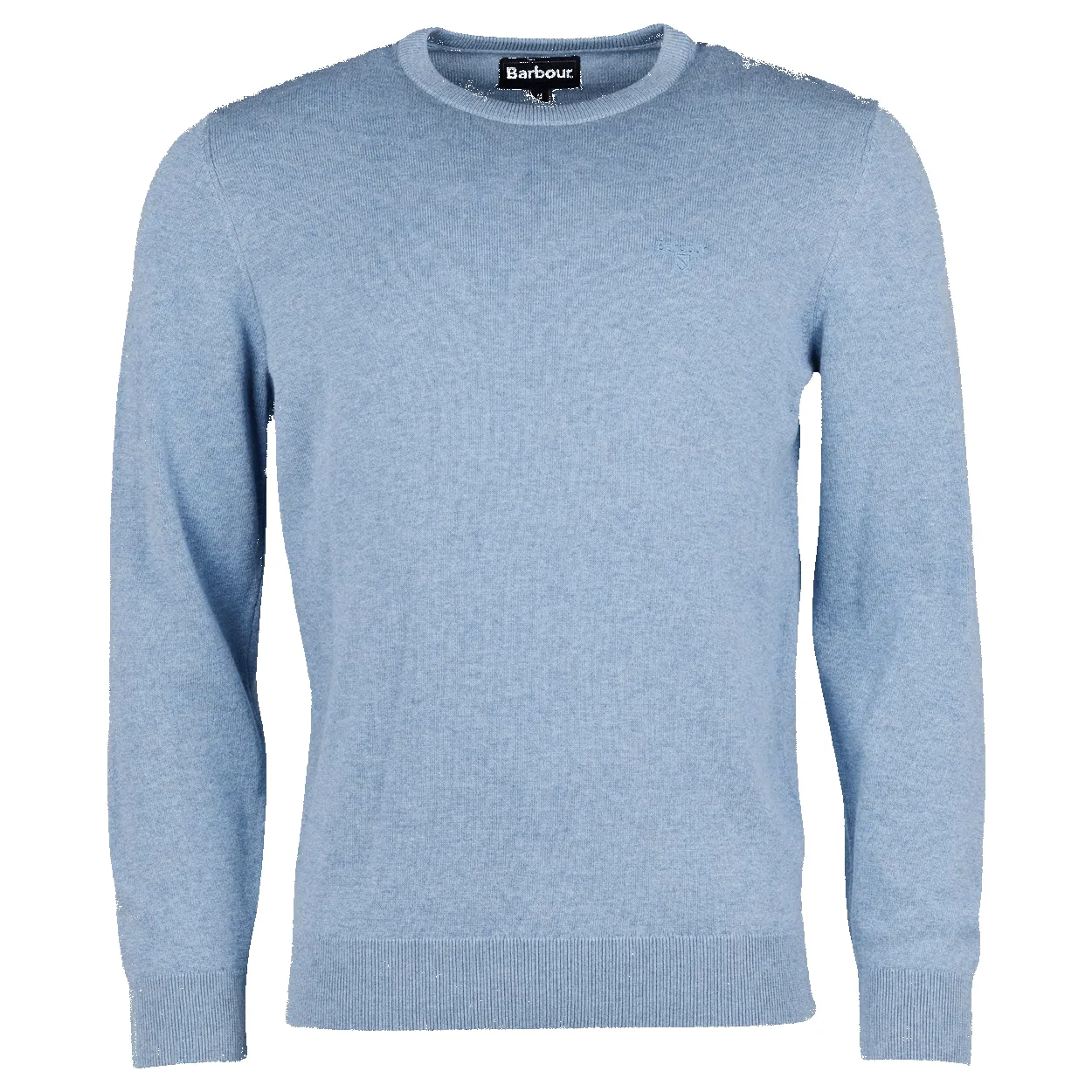 Barbour Pima Cotton Crew Neck Jumper sold by Coes