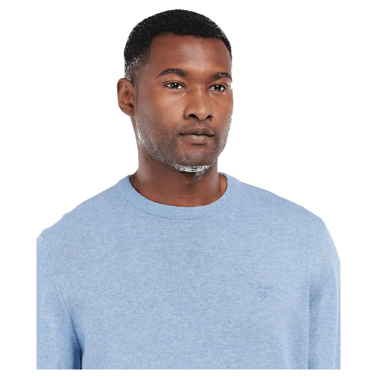 Barbour Pima Cotton Crew Neck Jumper sold by Coes product image thumbnail 5