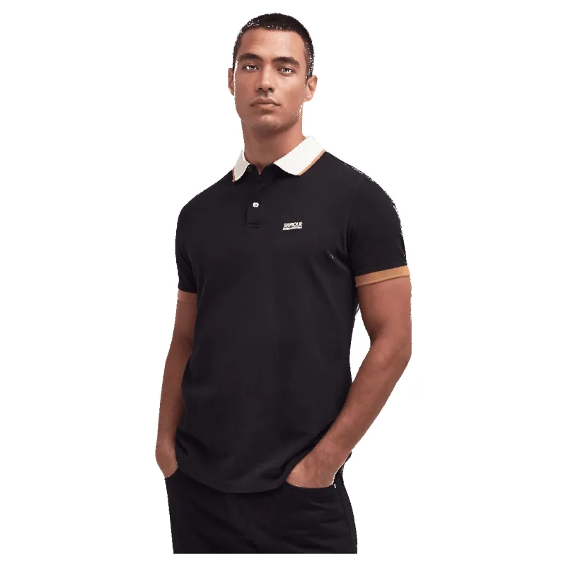 Barbour International Howall Short Sleeve Polo Shirt made by Coes