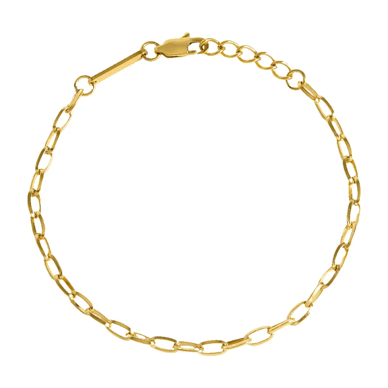 Bartlett Paperclip Chain Bracelet sold by Coes