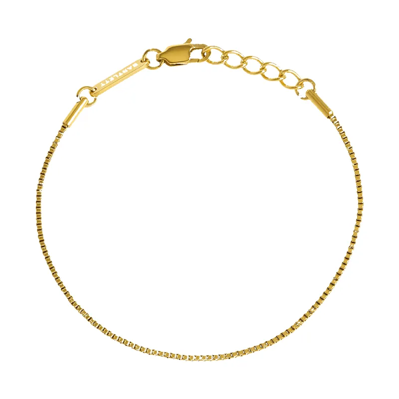 Bartlett Box Chain 1.2mm Bracelet sold by Coes