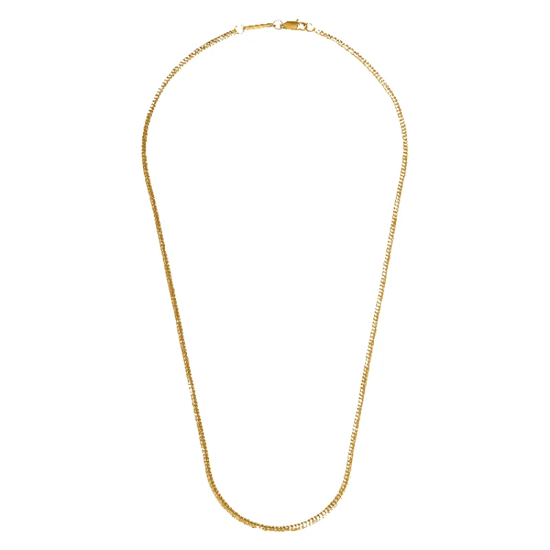 Bartlett Fox Tail Chain Necklace made by Coes