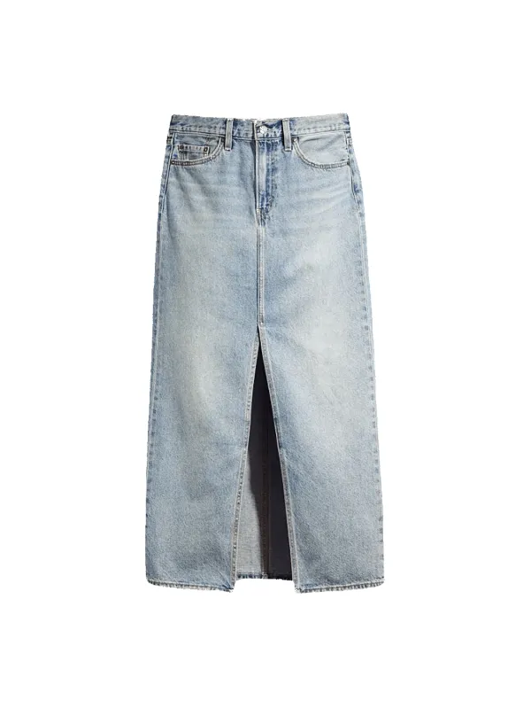 Levi's Ankle Column Mid-Rise Skirt sold by Coes