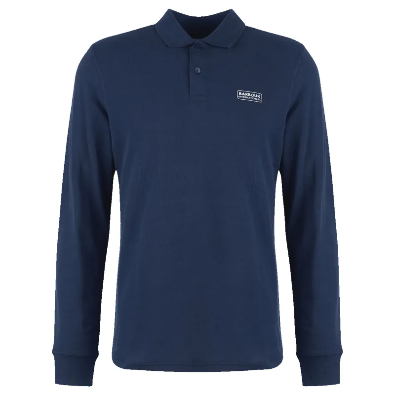 Barbour International Long Sleeve Polo Shirt sold by Coes