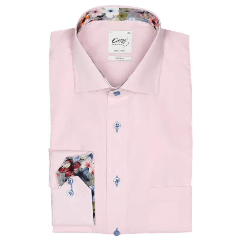 Oscar Formal Shirt With Trim made by Coes