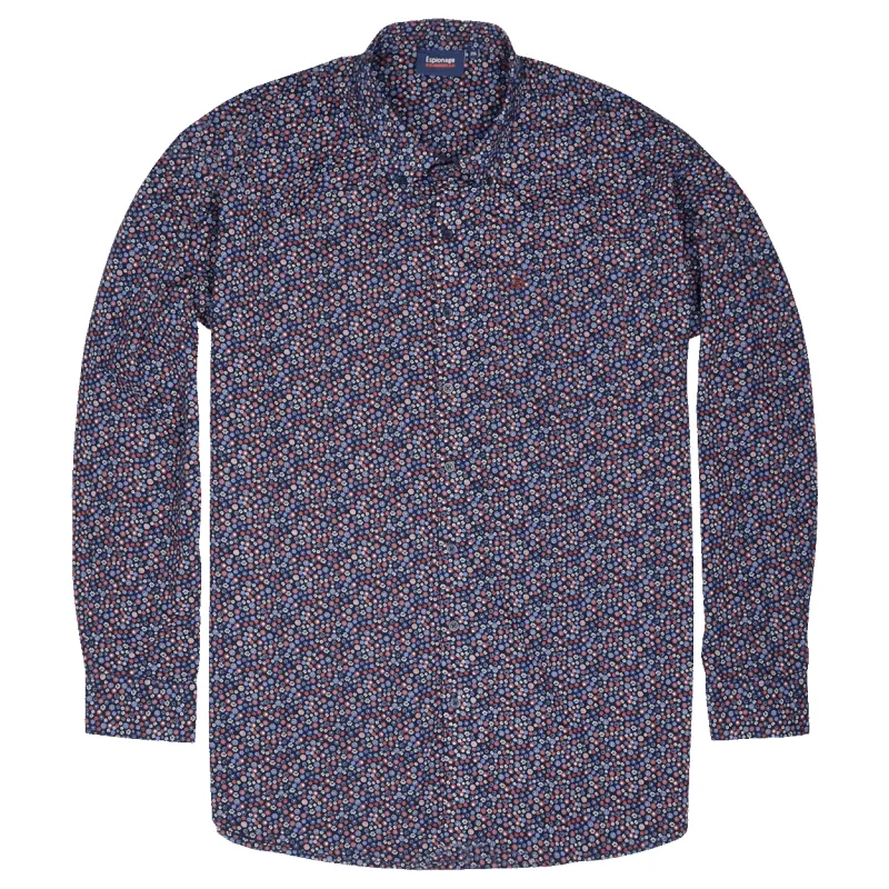 Espionage Print Long Sleeve Shirt sold by Coes