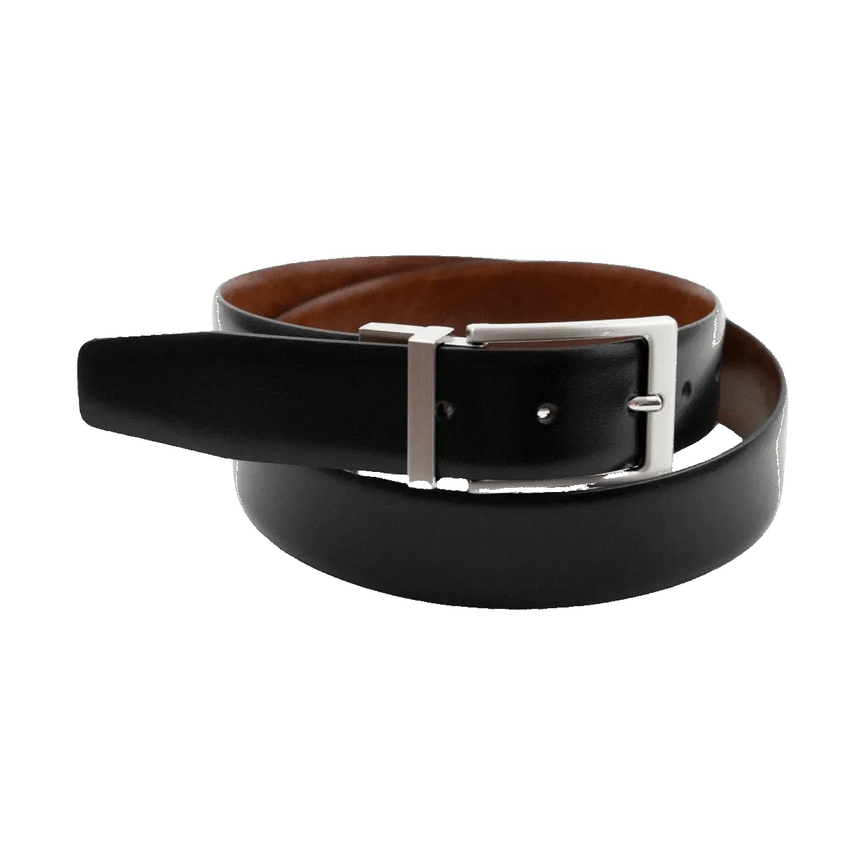 Ibex 35mm Reversible Feather Edge Leather Belt sold by Coes product image thumbnail 2