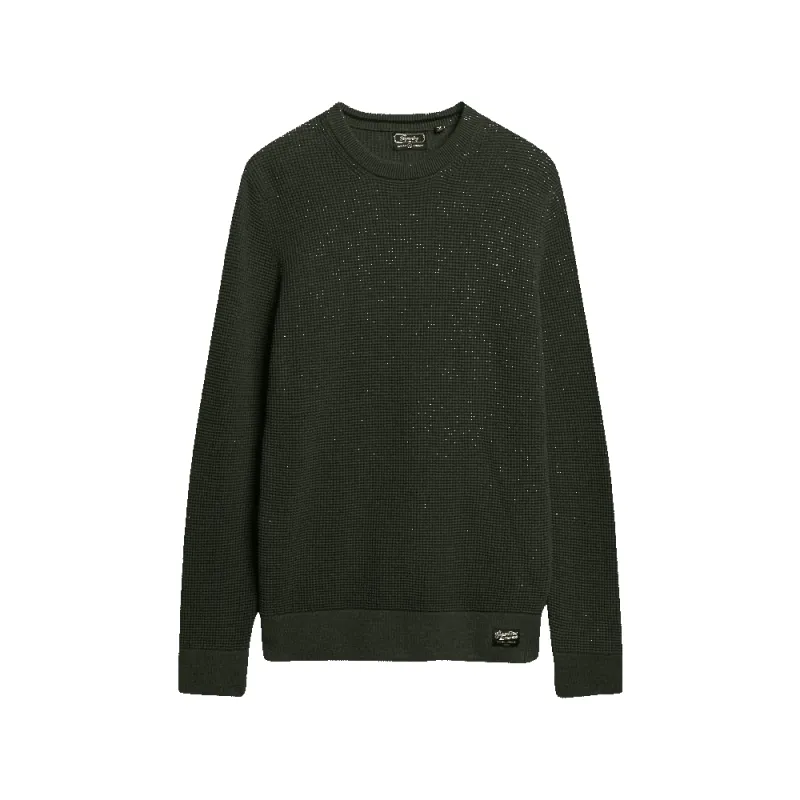 Superdry Textured Crew Neck Jumper sold by Coes