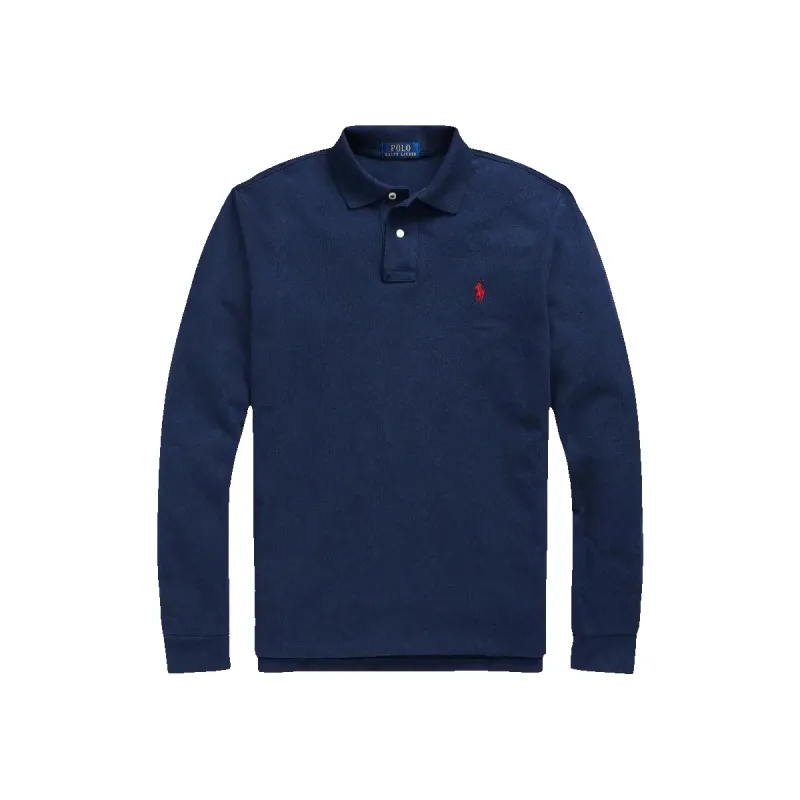Polo Ralph Lauren Long Sleeve Mesh Polo Shirt sold by Coes