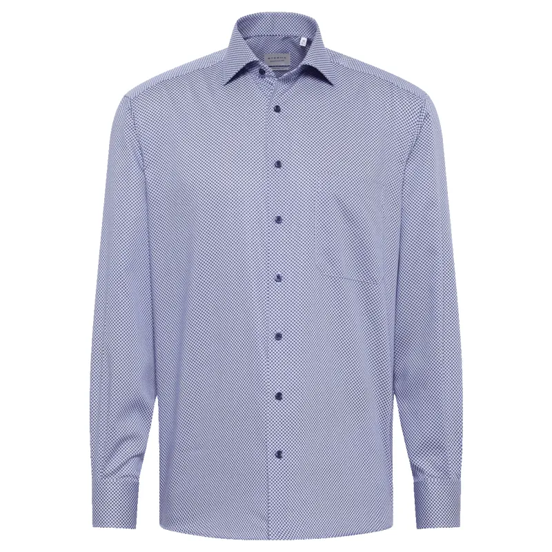 Eterna Long Sleeve Print Shirt sold by Coes