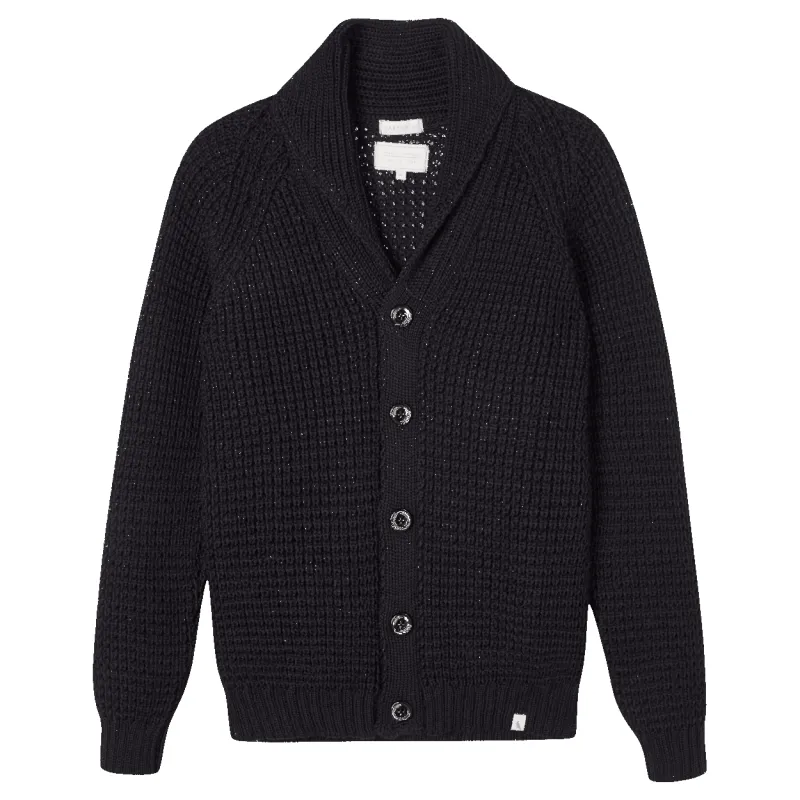 Peregrine Waffle Shawl Cardigan sold by Coes