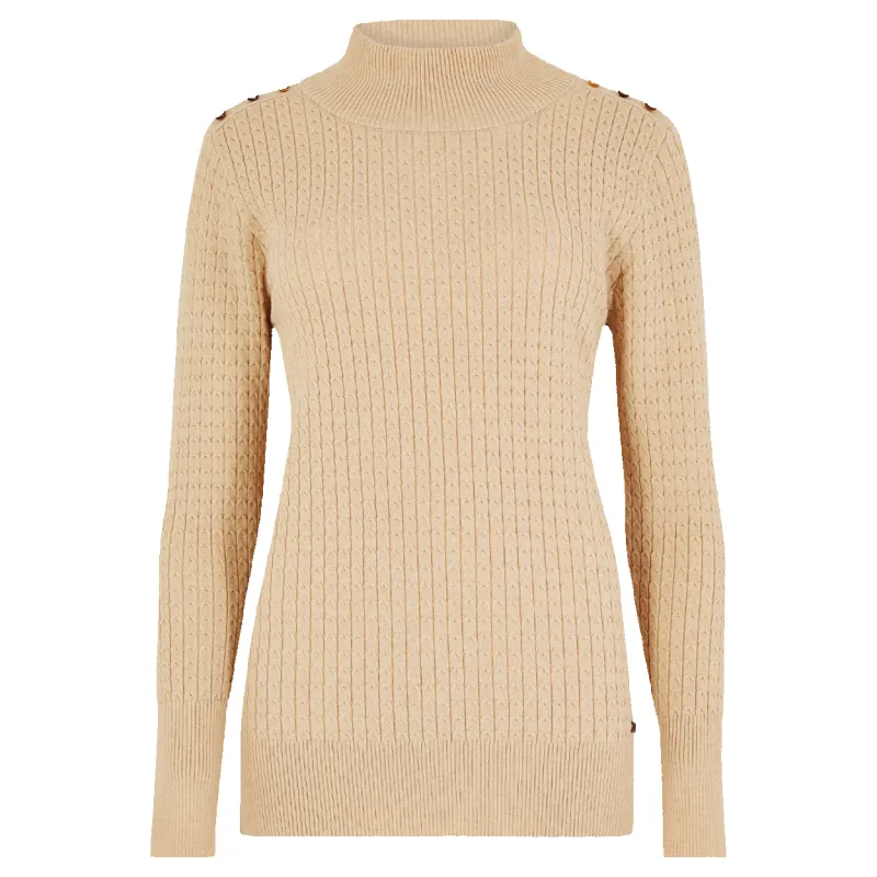 Dubarry Monkstown Cable Knit Jumper made by Dubarry of Ireland