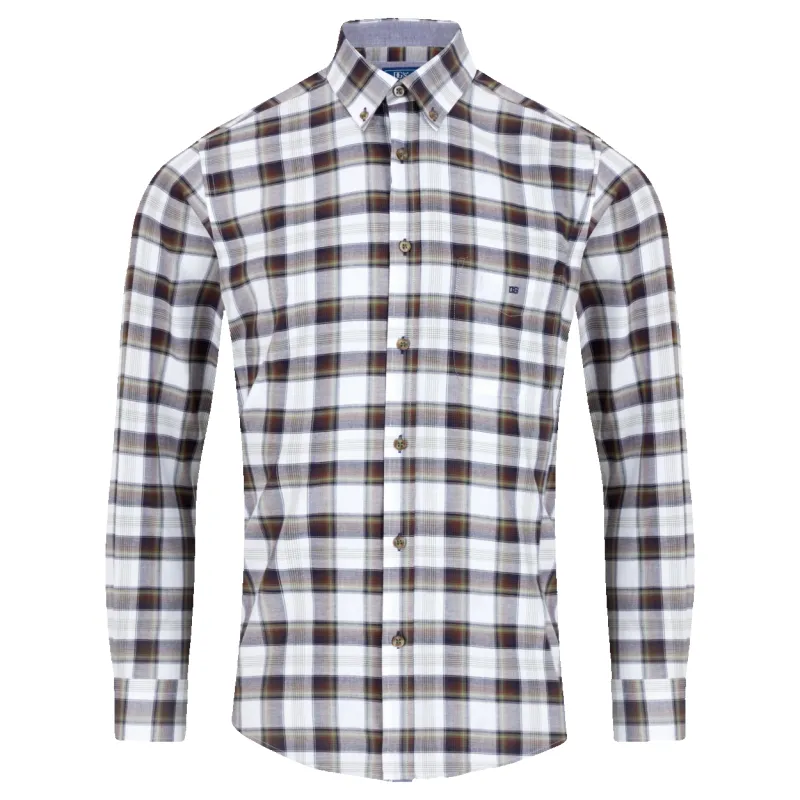 DG's Drifter Large Check Long Sleeve Shirt sold by Coes