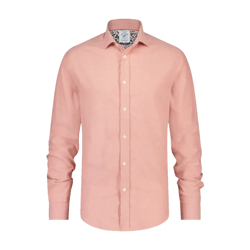 A Fish Named Fred Brushed Twill Long Sleeve Shirt made by Coes