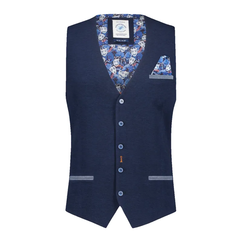 A  Fish Named Fred Pique Waistcoat sold by Coes